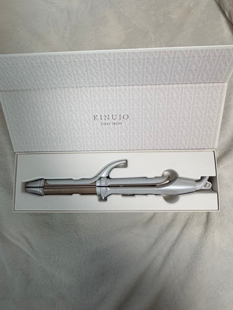 KINUJO 絹女 2WAYストレート＆カールへアイロン26mm 開封済み未使用