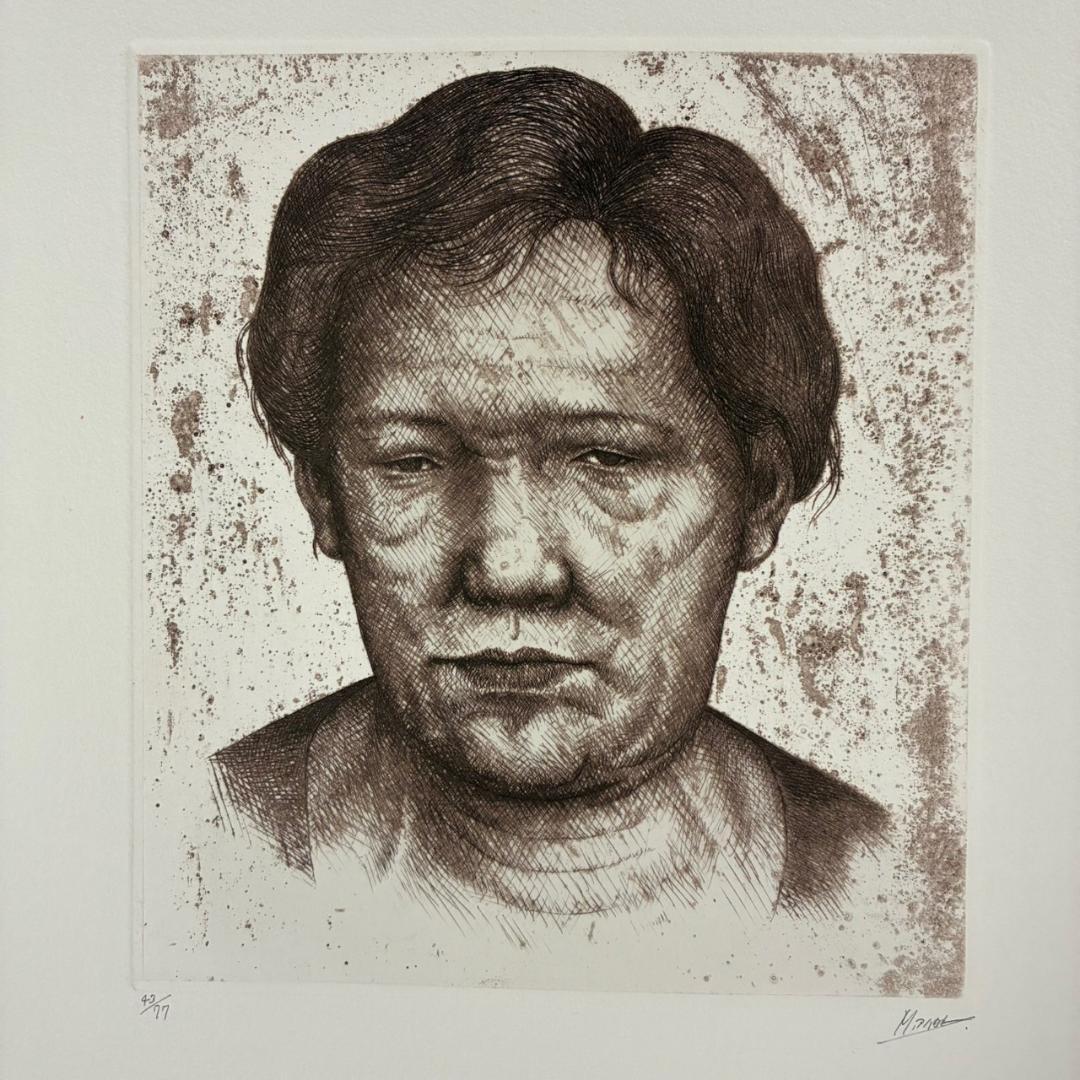 美品 相笠昌義 銅版画集「女・時の過ぎゆくままに」全8枚揃 完品 直筆サイン入り