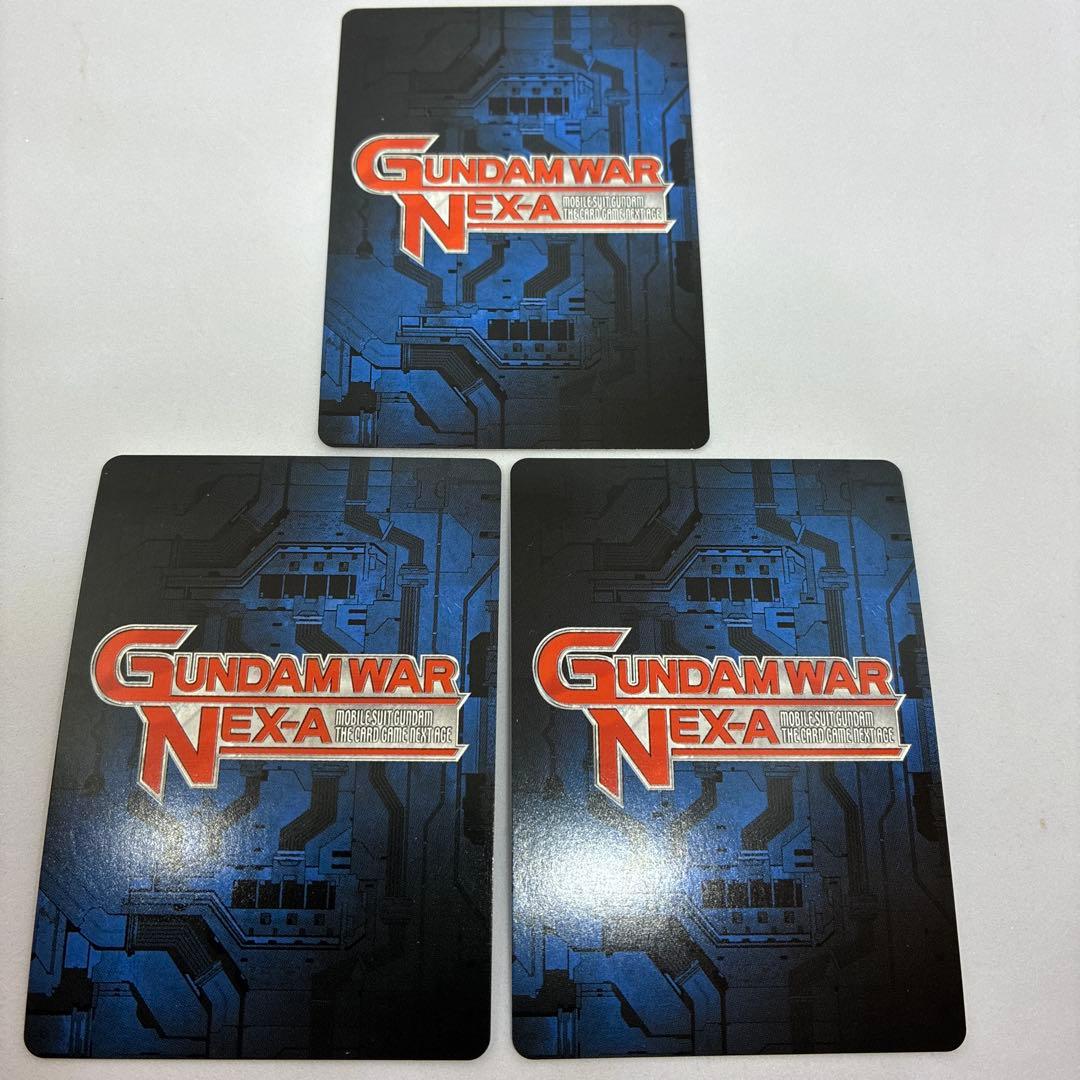 ガンダムウォーネグザ コレクタブル他 デスティニーガンダム 3枚セット【美品】