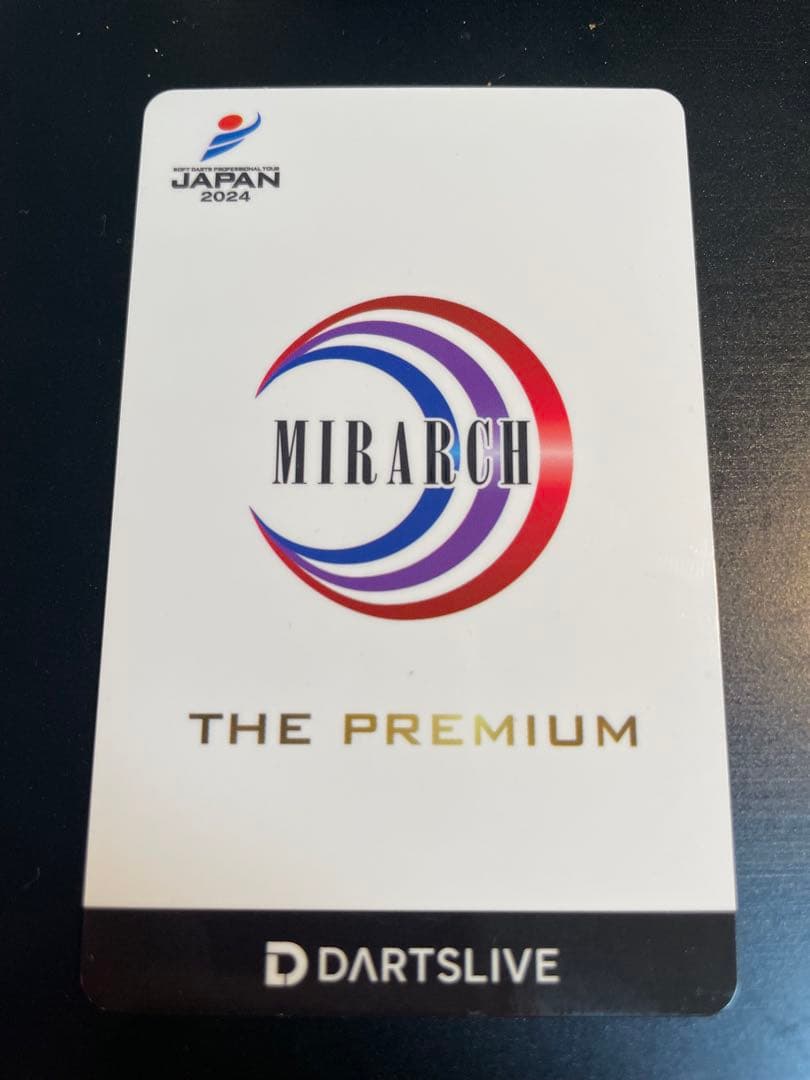 MIRARCH ダーツライブカード　DARTSLIVE 新品未使用　ダーツ