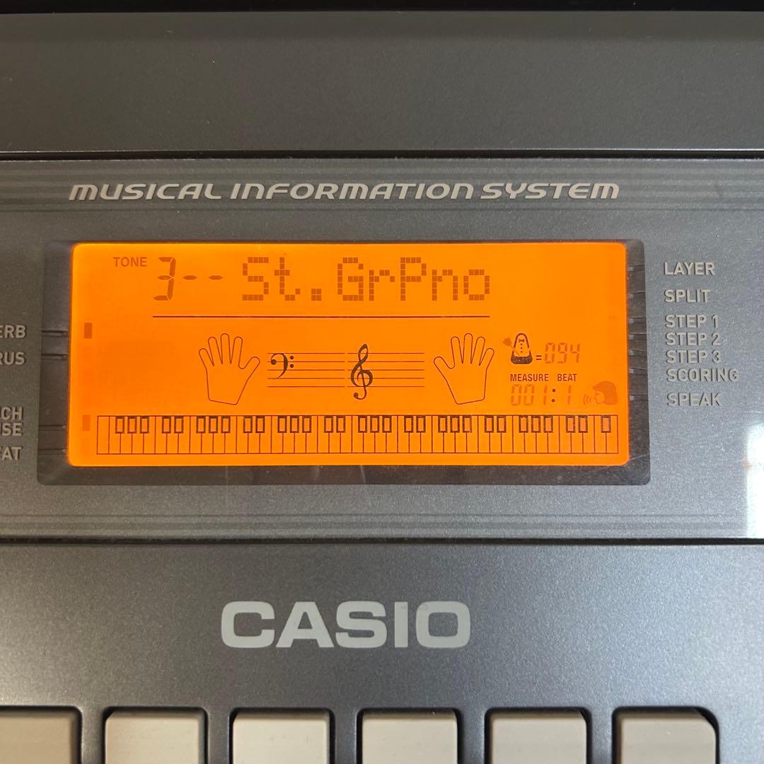 CASIO WK-110 77鍵 電子ピアノ キーボード