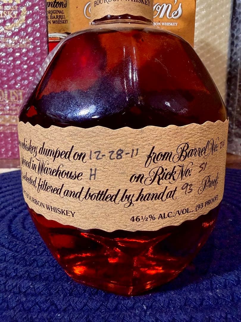 Blanton ブラントン SINGLE BARREL シングルバレル 2011
