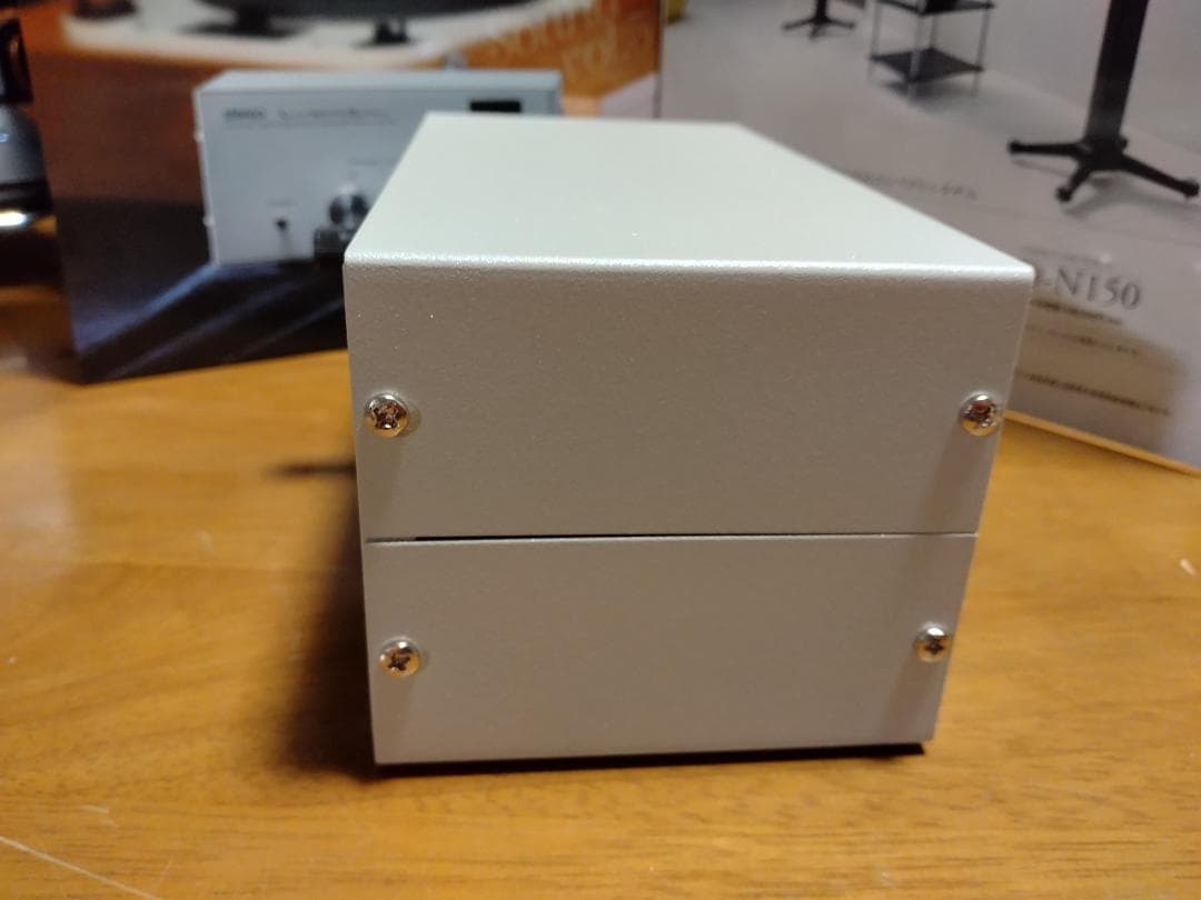 ウッドケース付/真空管フォノイコライザー/LXV-OT10/高品位オペアンプ