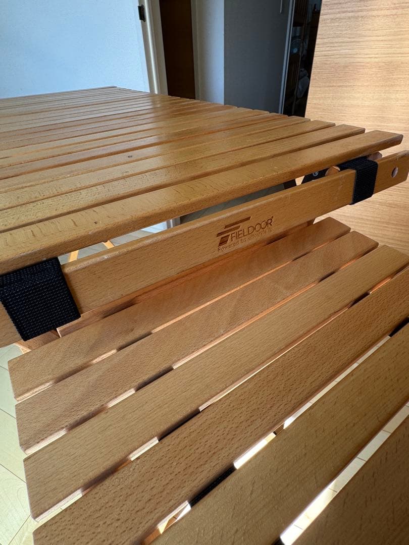 フィールドア ウッドロールキッチンテーブル 中古美品