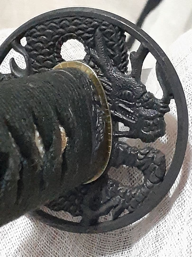 【約２尺３寸】忍者刀(大)模擬刀 模造刀 居合刀 日本刀 鍔 Japan 武具