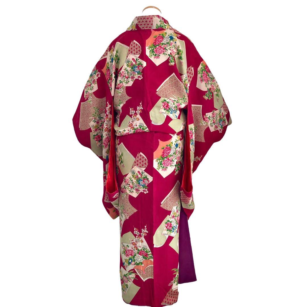 アンティーク　女の子　読本　着物　NO4