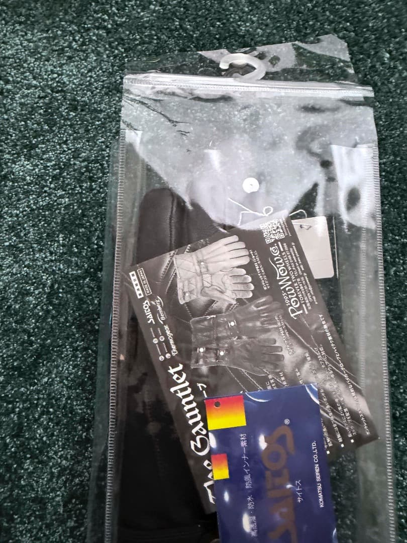 POWWOW/パウワウ グローブ　防寒　バイク　 ブラック L