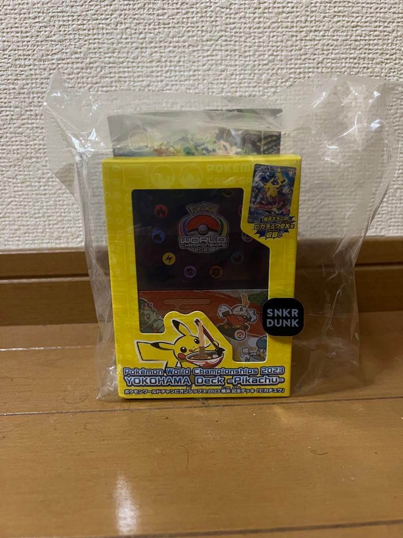 横浜記念デッキ　ーピカチュウー　新品未開封