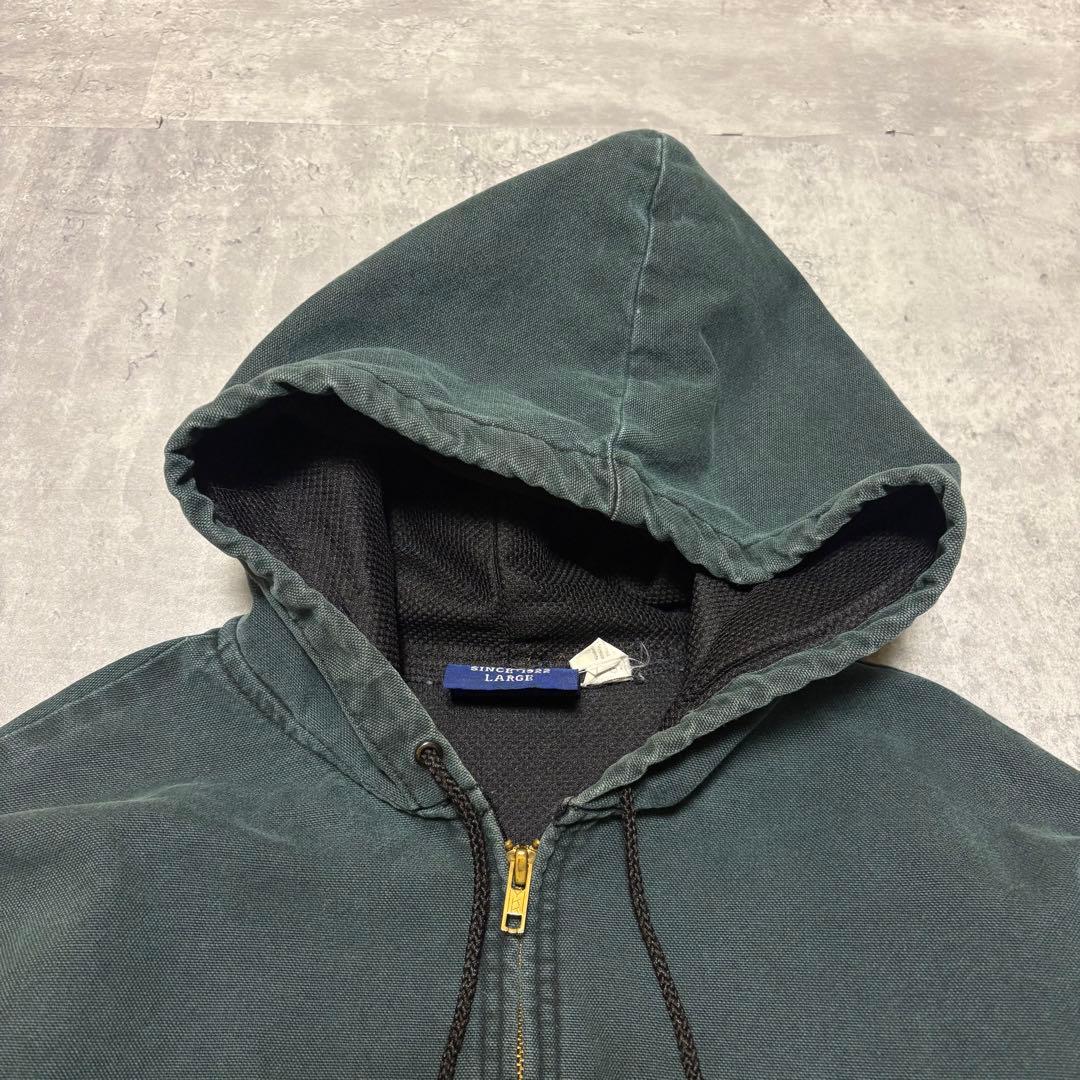 90s Dickies ダック　アクティブジャケット　パーカー　モスグリーン