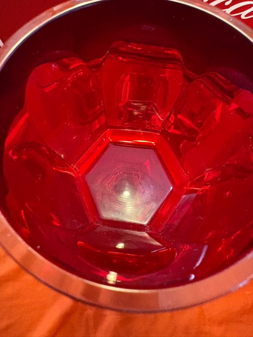 Baccarat バカラ　My Fire マイファイヤー　赤色 ガラス製品