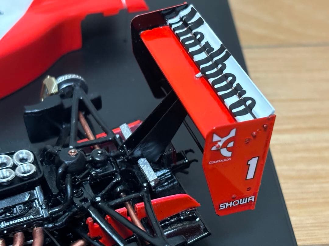 モデルファクトリーヒロ 1/20 マクラーレンホンダMP4/6 日本GP 完成品