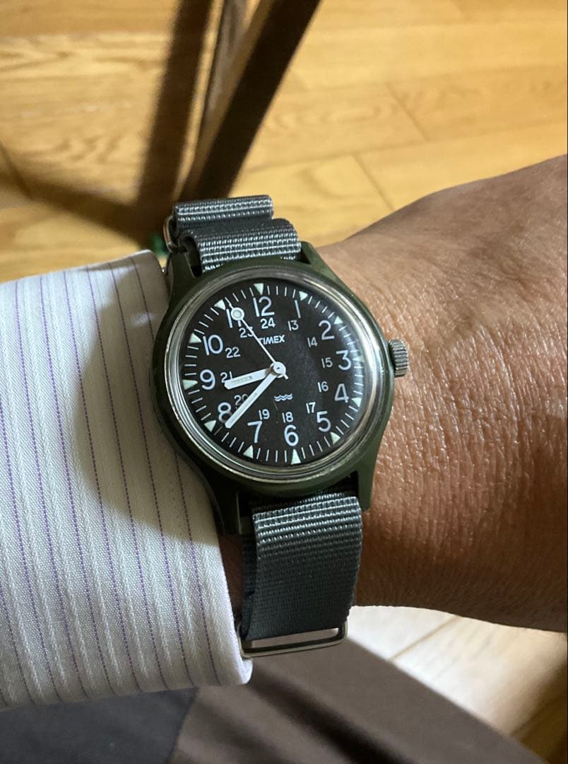 TIMEX キャンパー　レアな手巻き　military