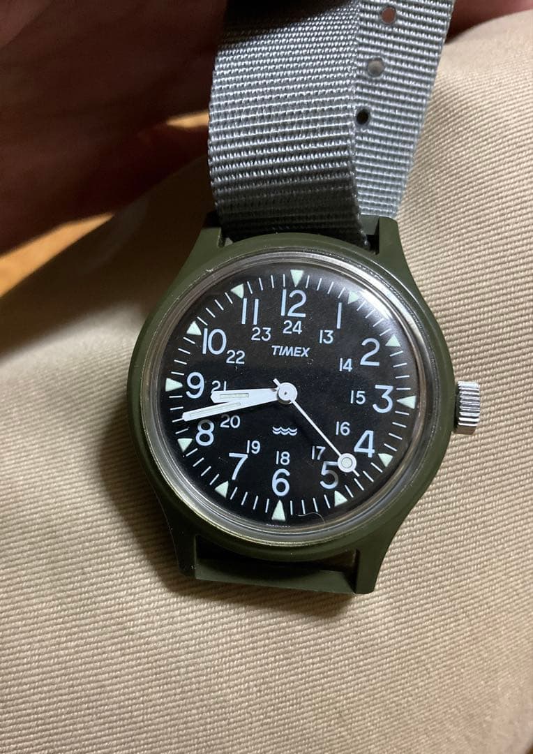 TIMEX キャンパー　レアな手巻き　military