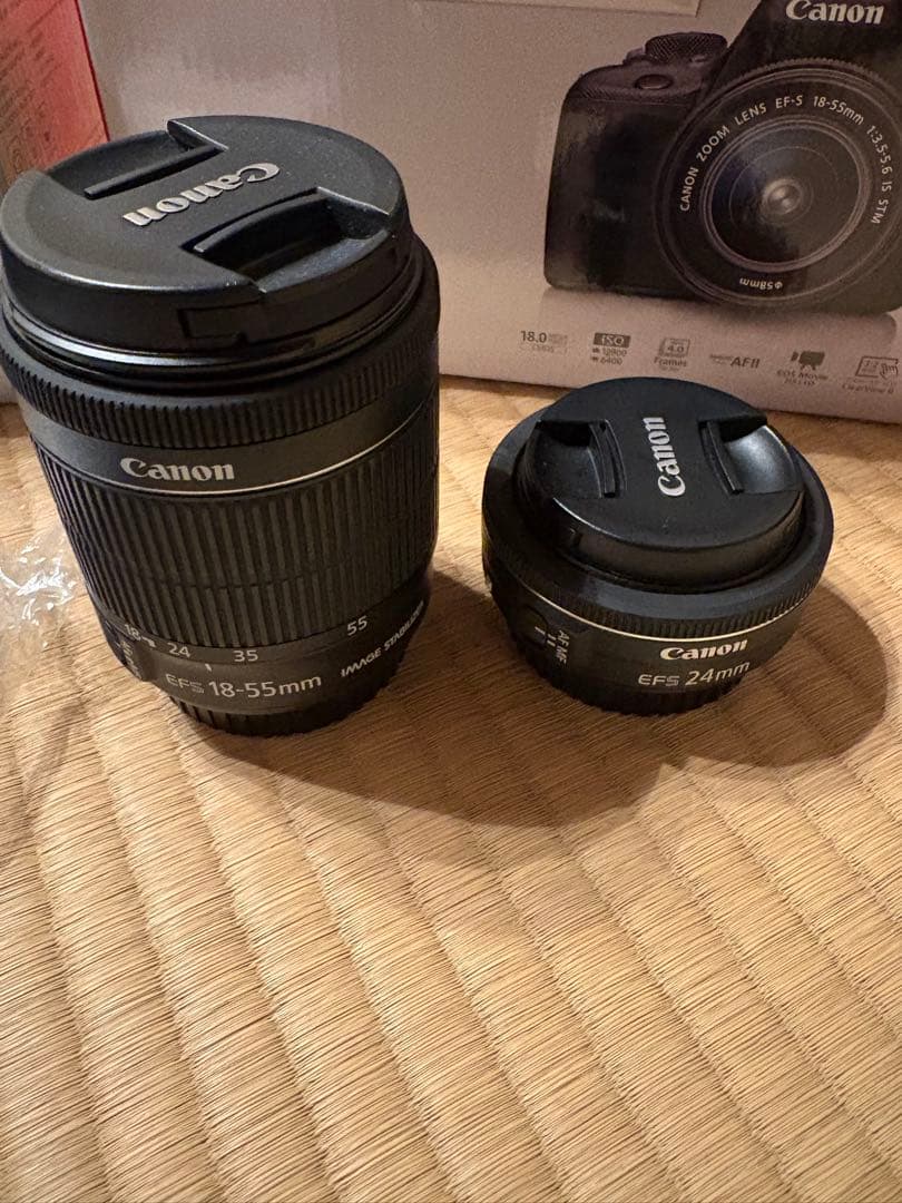 Canon EOS Kiss X7 デジタル一眼レフ2レンズセット、