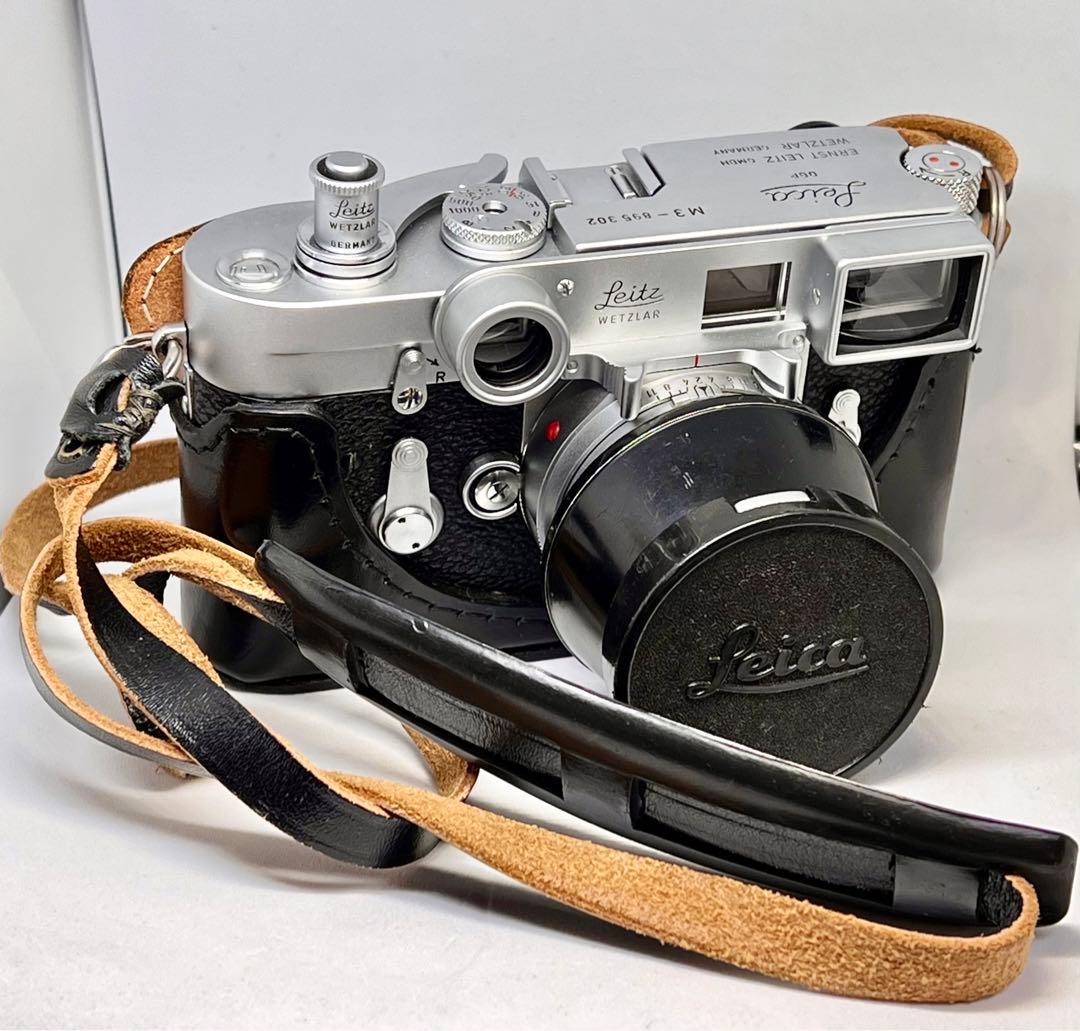 OH済！ライカ Leica M3 福耳 DRズミクロン 50mmf2 付属品多数
