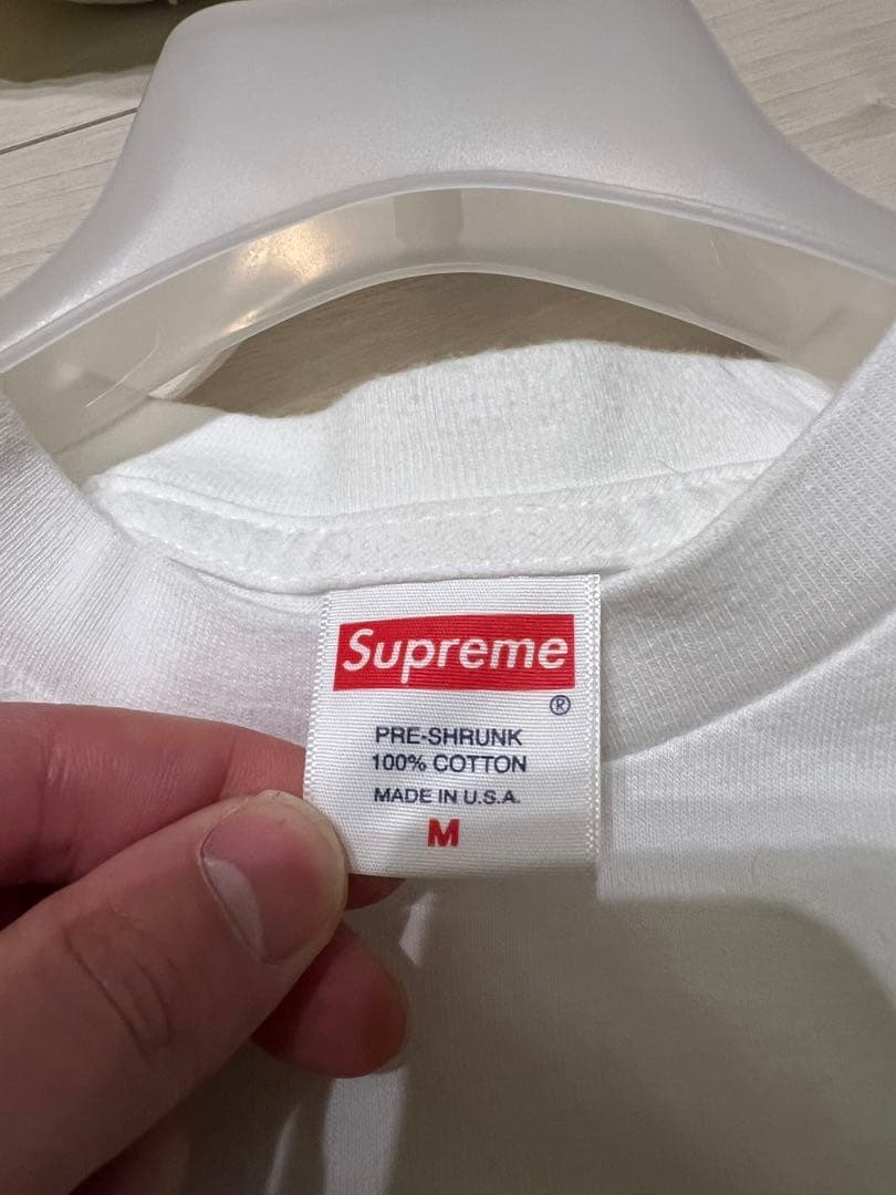 Supreme bandana box logo Tシャツ ホワイト　19aw
