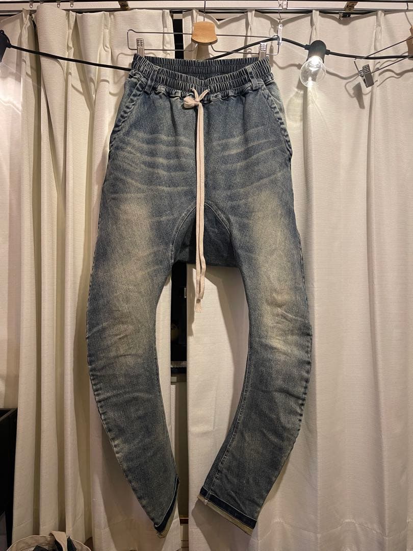 a.f artefact サルエル　デニム　パンツ　メンズ