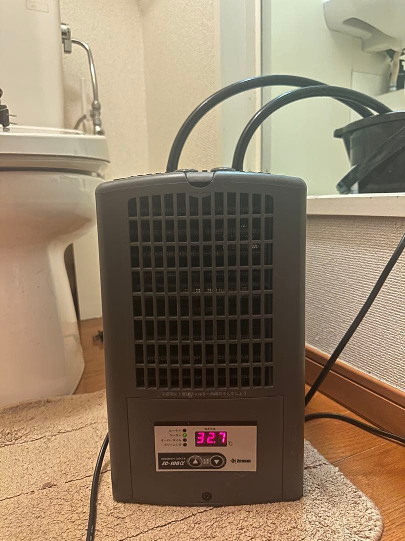 absdut.02.19　ZC100αとポンプとホースとダブルタップ