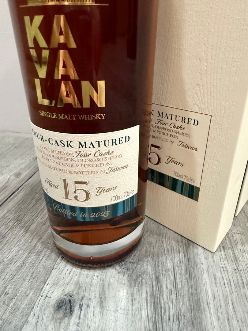 H*p様 カバラン 初の15年年数熟成 日本未発売 数量限定 2025 KAVA