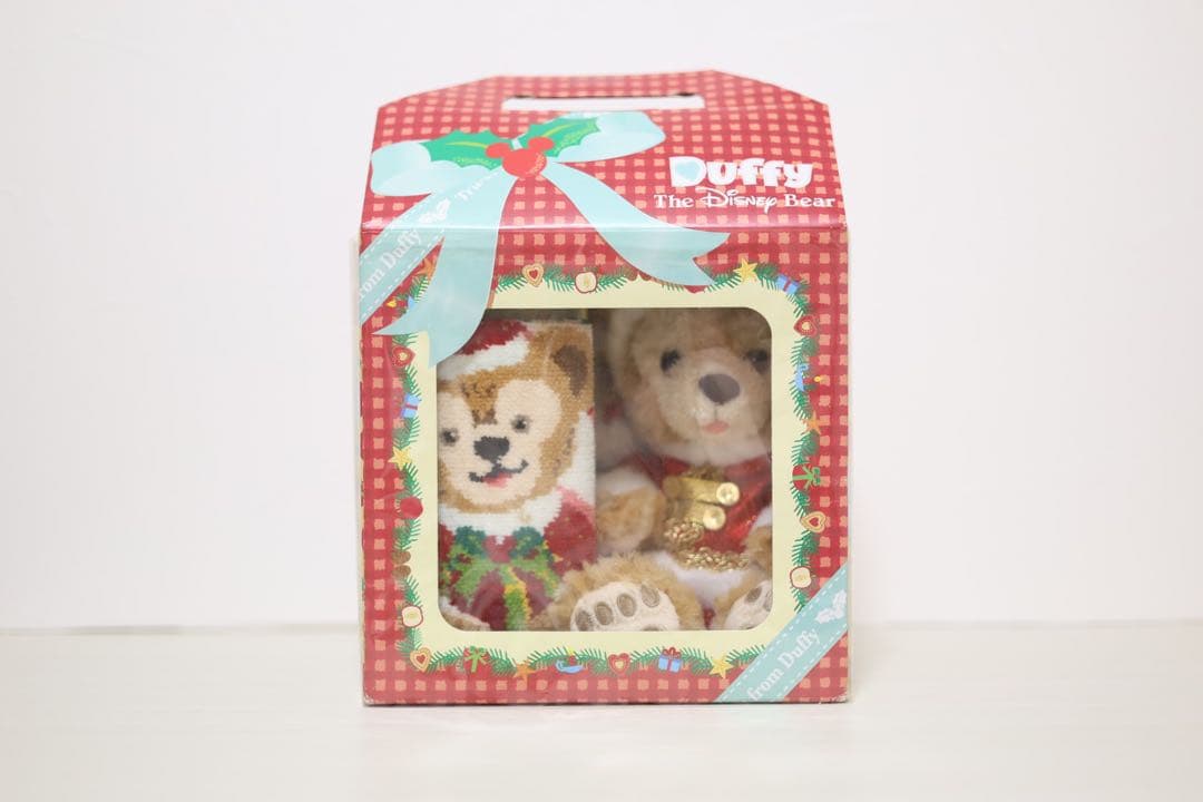 クリスマスダッフィー ぬいぐるみ　オープンマウス　タオルセット