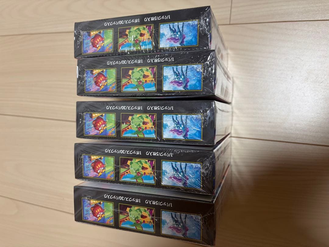 ポケモンカード　ポケカ　インフェルノX シュリンク付　5BOX 新品未開封