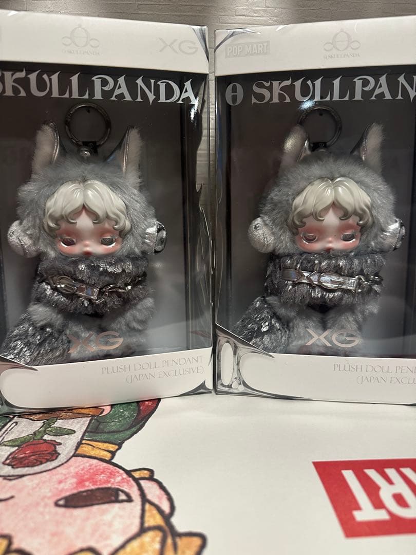 スカルパンダXG ぬいぐるみ 2個
