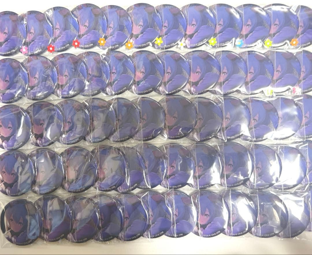 【さと】 プロセカ グリッター缶バッジ