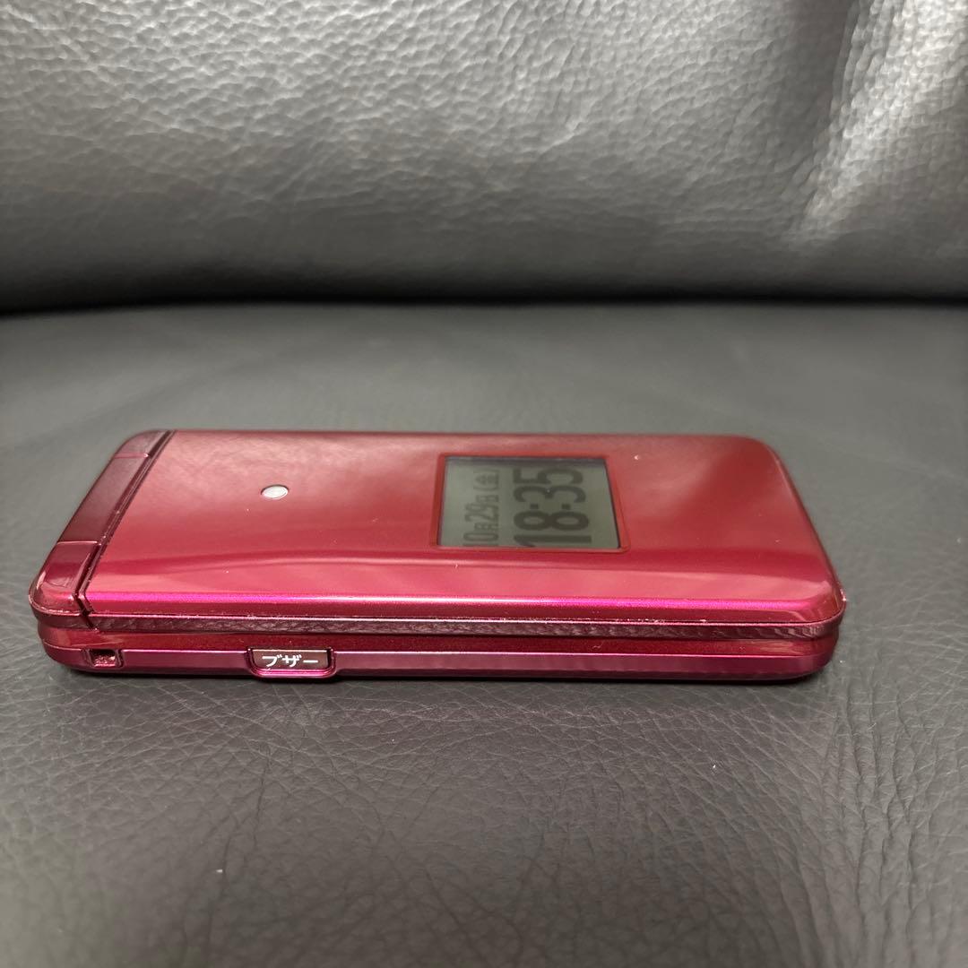 ★良品★ au かんたんケータイKYF43MRA SIMフリー　充電器付 京セラ