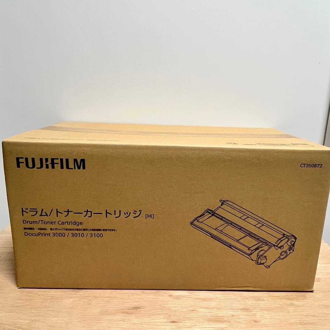 新品・未開封　FUJIFILM ドラム/トナーカートリッジ CT350872
