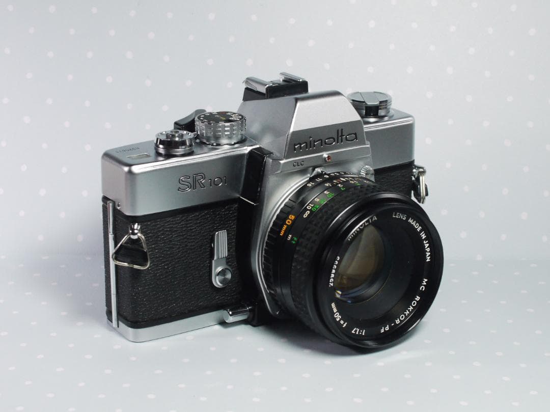 ミノルタ MINOLTA SR101 試写済みです
