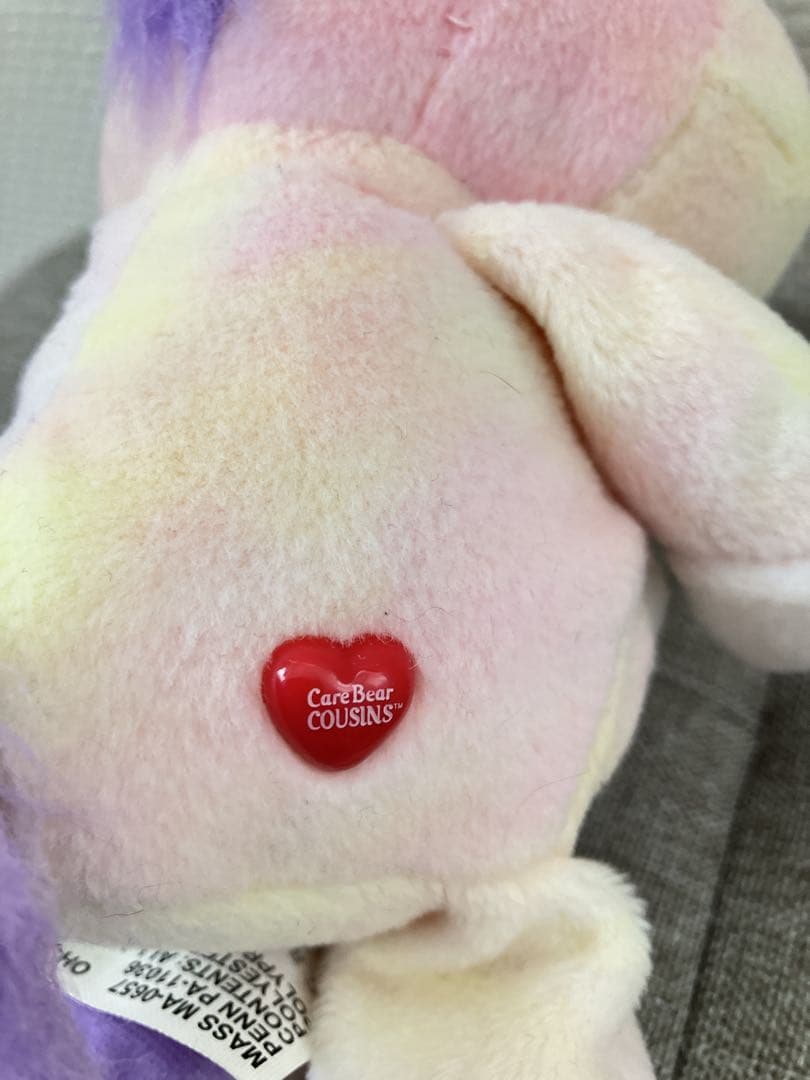 レア ケアベア ノーブルハート ホース ユニコーン 馬 復刻 20周年 20th