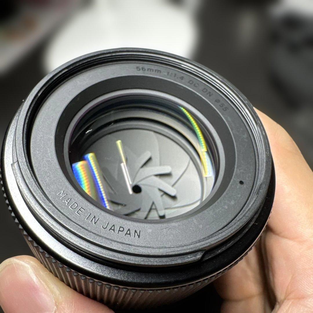 sigma56mm f1.4 sony e マウント