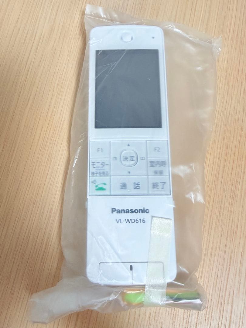新品未使用 パナソニック インターホン ワイヤレスモニター子機 VL-WD616