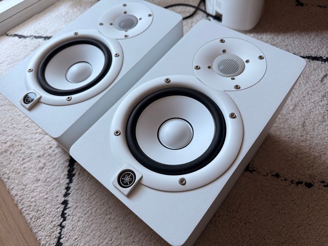 ヤマハ YAMAHA HS5 HS5Wスピーカー ペア ホワイト