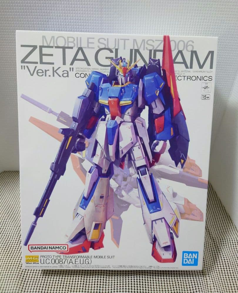 MG 1/100 ゼータガンダム Ver.Ka