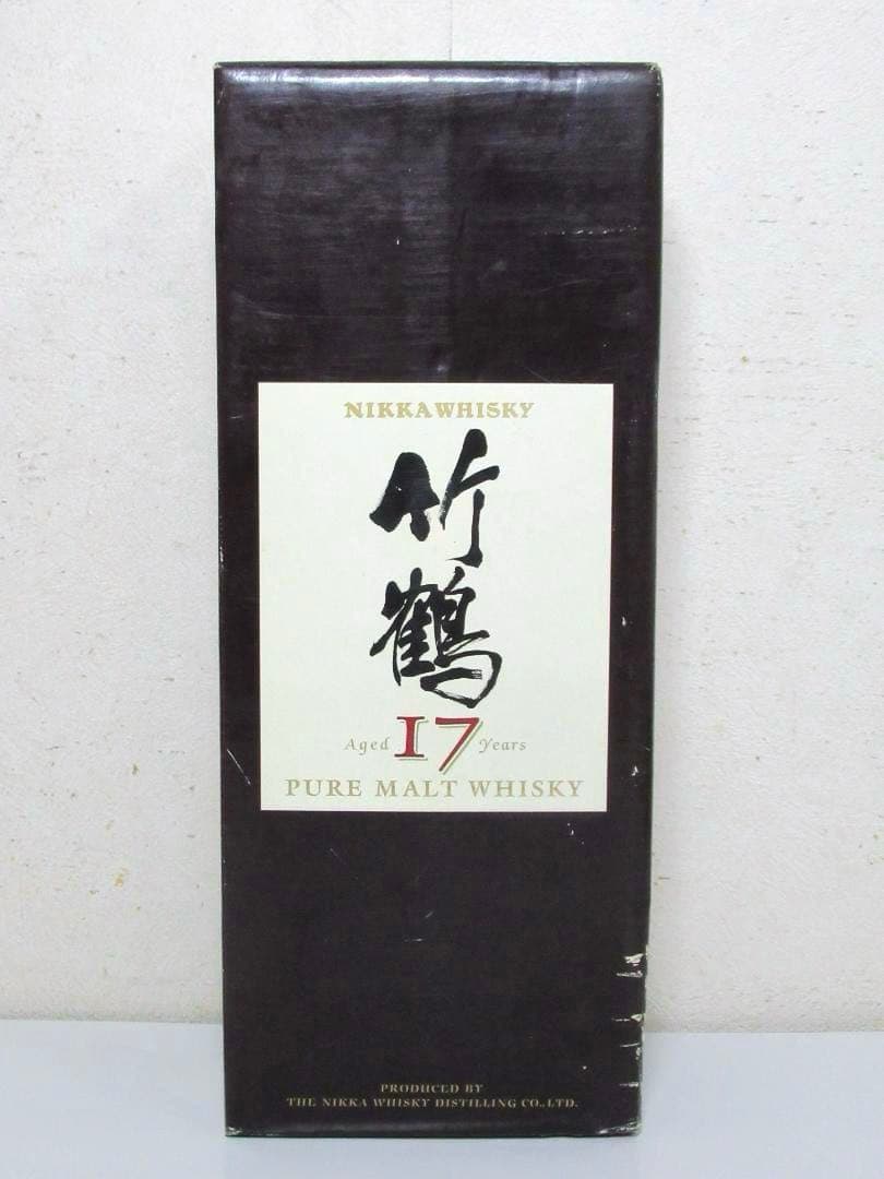 竹鶴 17年 700ml 43% 専用箱 ピュアモルト ニッカ ウイスキー 箱付