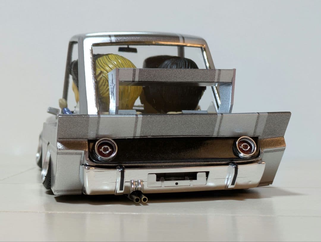 1/24 アオシマ330グロリア改 ノッポマシーン 街道レーサー 暴走族マルイ