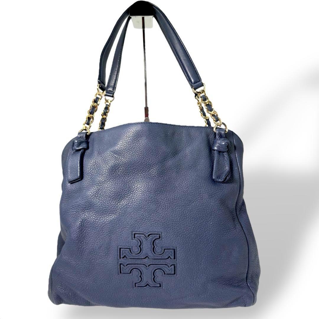 《美品》レア品 トリーバーチ ショルダーバック オールレザー チェーン 収納