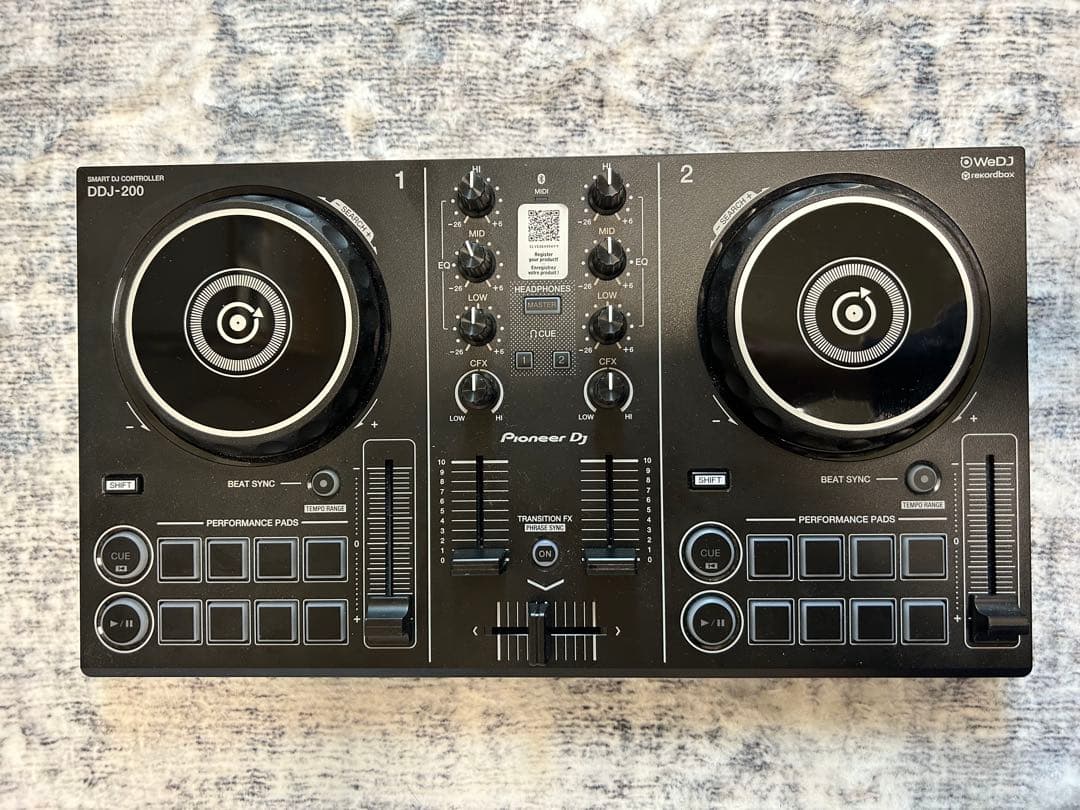 Pioneer DJ DDJ-200 コントローラー　2023年製