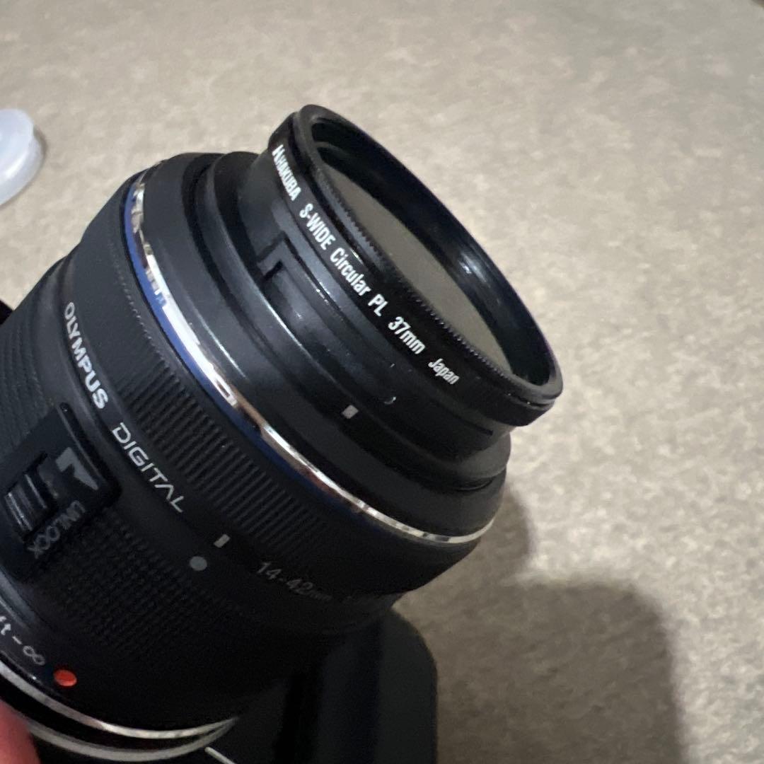 OLYMPUS E-PM2 ワイドコンバータ付き