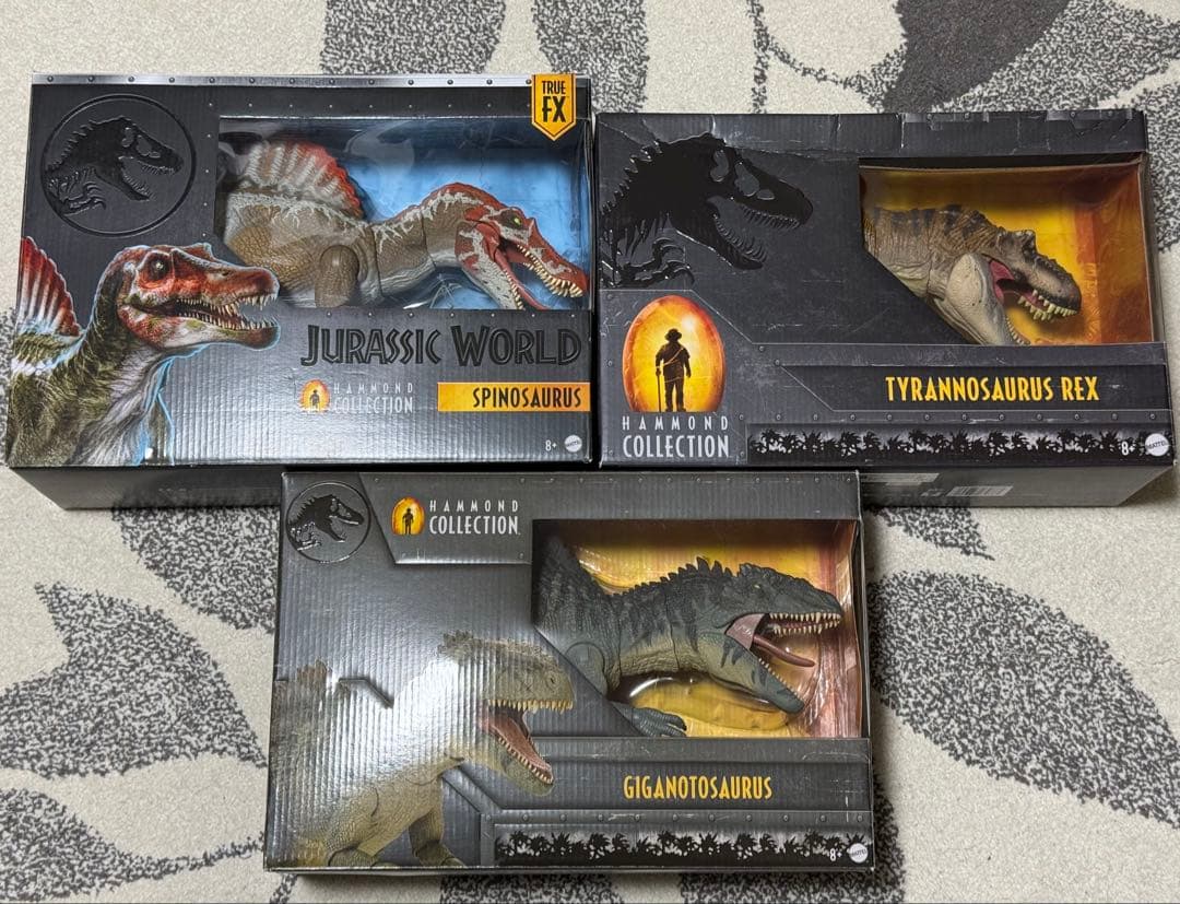 ハモンドコレクション ティラノサウルス / ギガノトサウルス/ スピノサウルス