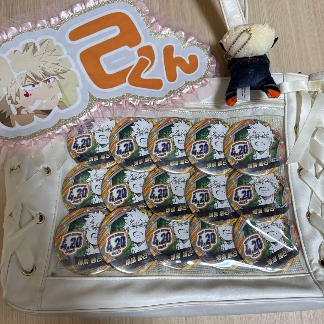 ヒロアカ　爆豪勝己　缶バッジ