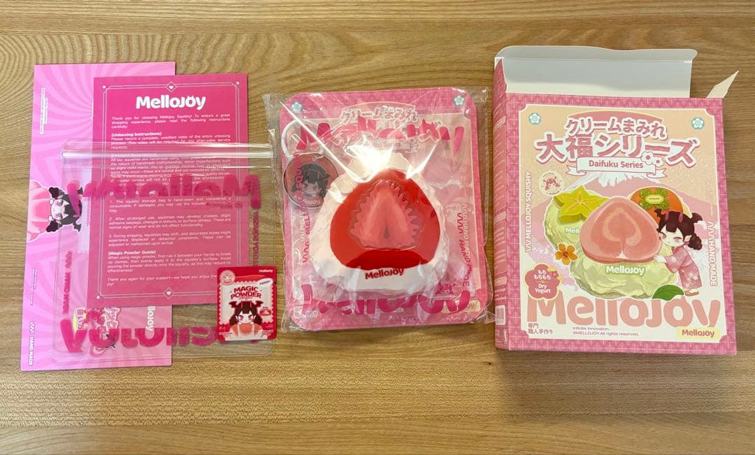 k*1様 mellojoy メロジョイ 大福 ストロベリー いちご