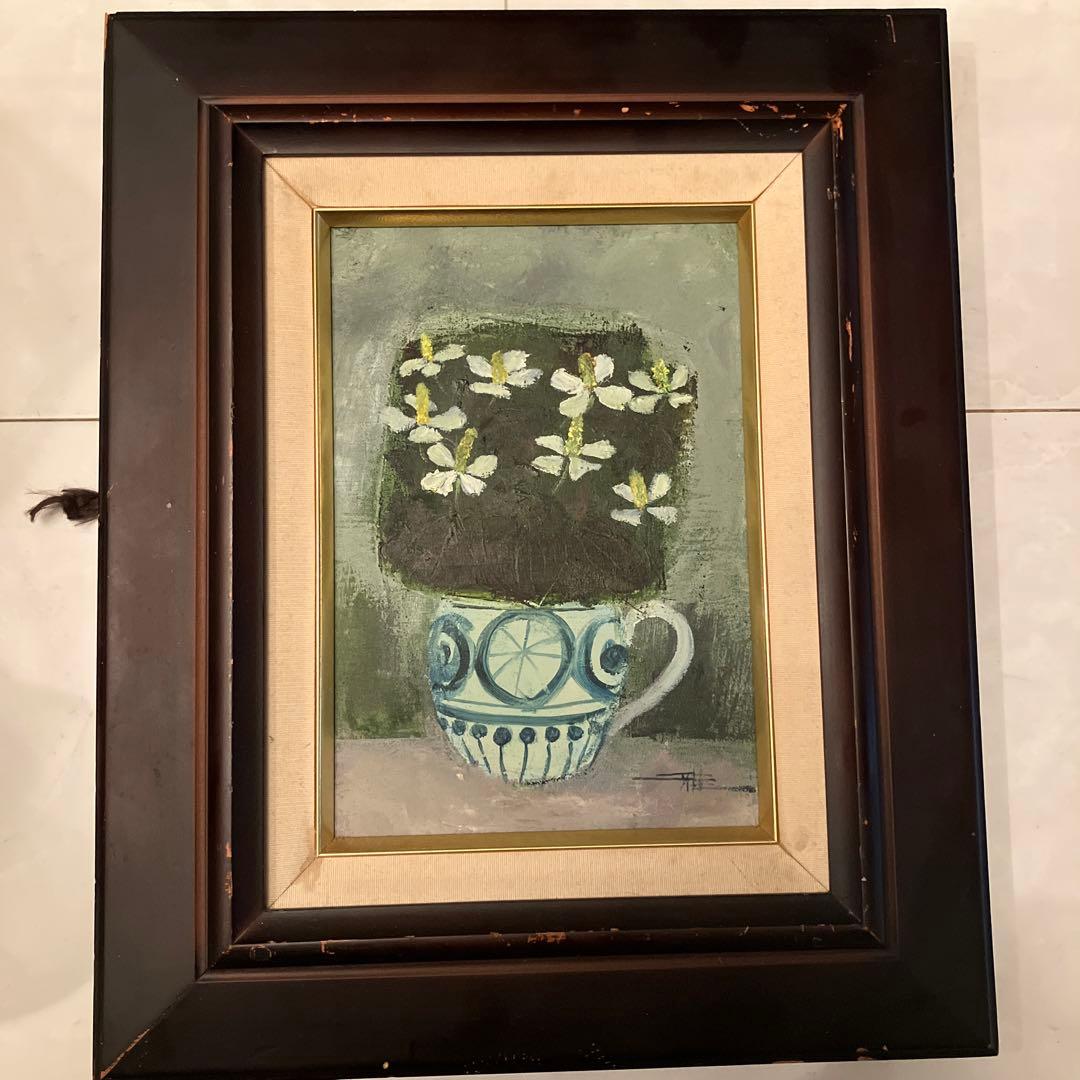 フランス美術界が認めた画家 沼尾雅代さんの『ドクダミの花』原画