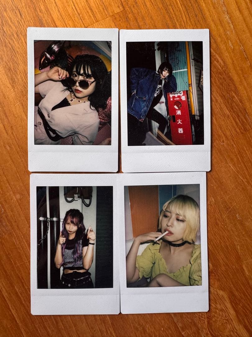 花冷え。 チェキセット