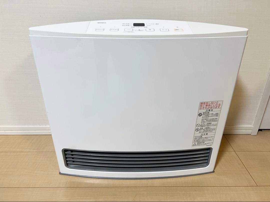 【美品】NORITZ 都市ガスファンヒーター　GFH-4005S-W5