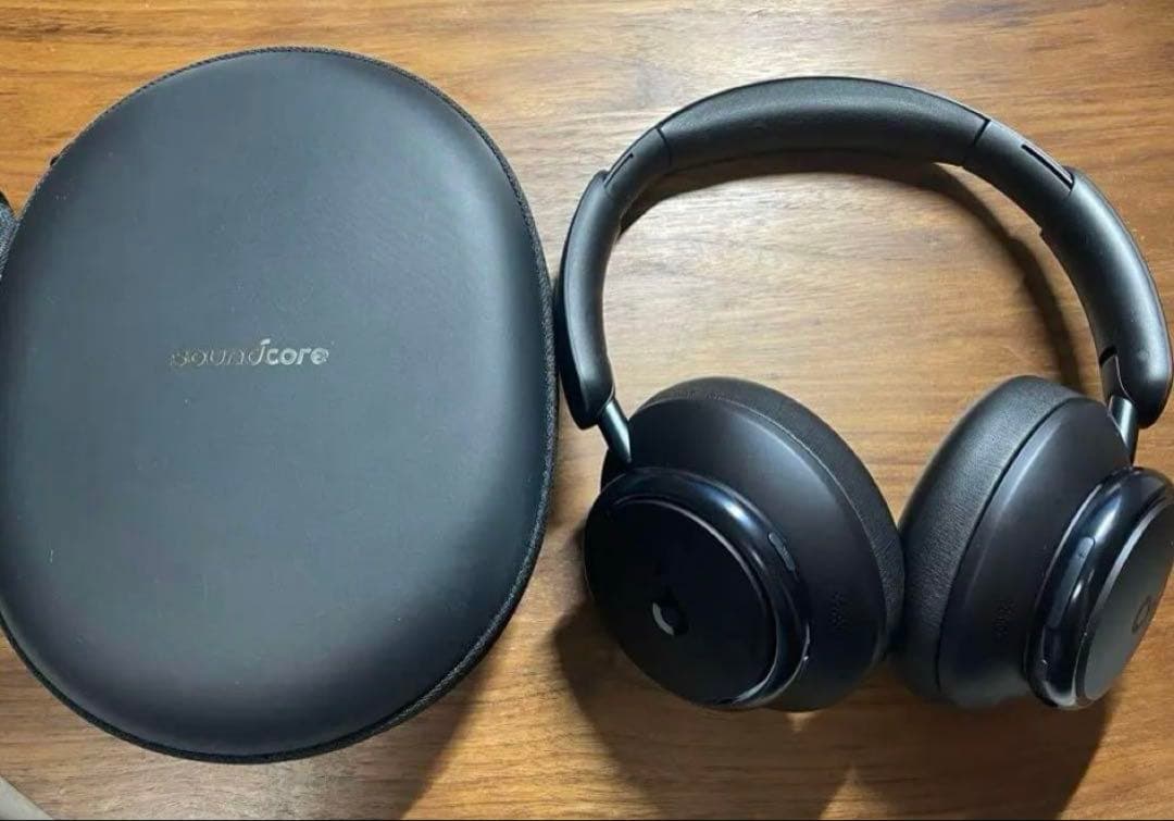 Soundcore ワイヤレスヘッドホン ブラック　q45 アンカーヘッドホン