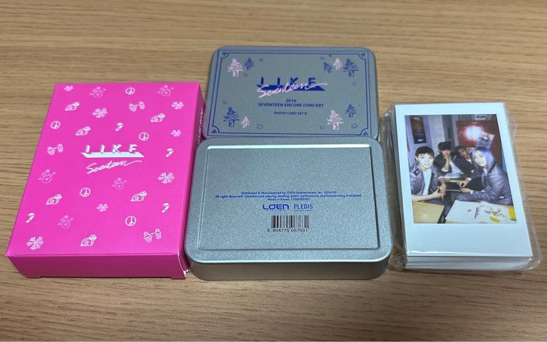 SEVENTEEN  セブチ　アンコン　チェキ　Bセット