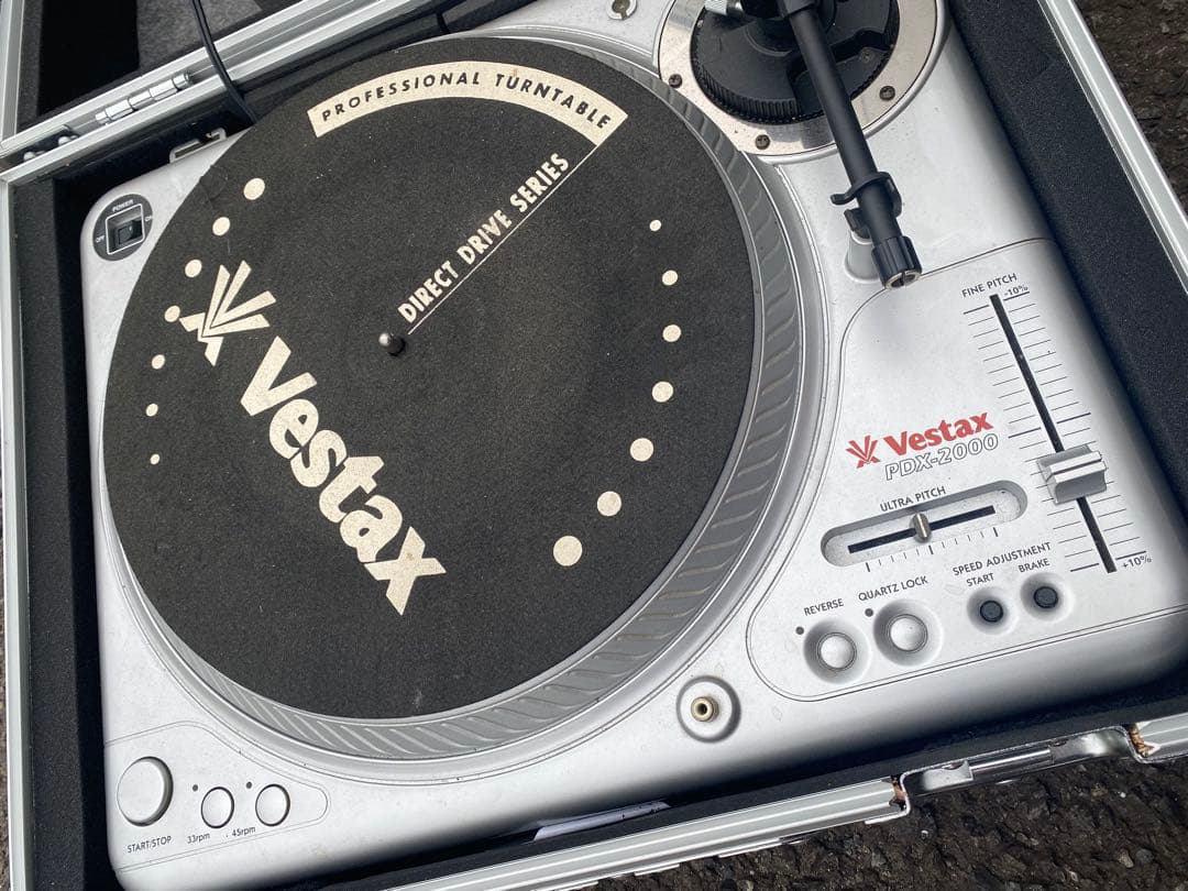 Vestax PDX-2000 ターンテーブル　ハードケース付き