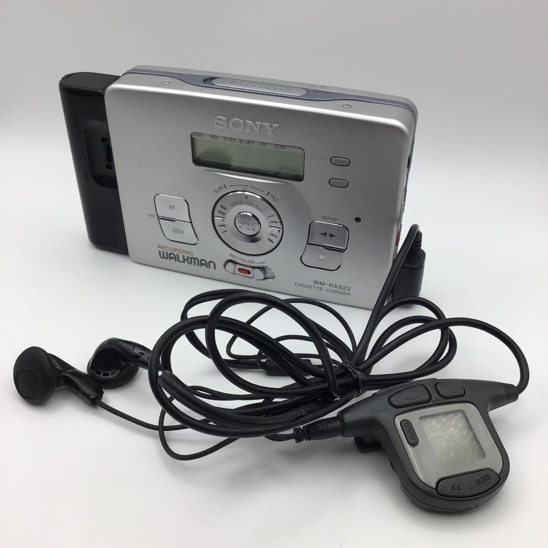 SONY WM-RX822 シルバー ソニー カセットウォークマン ジャンク